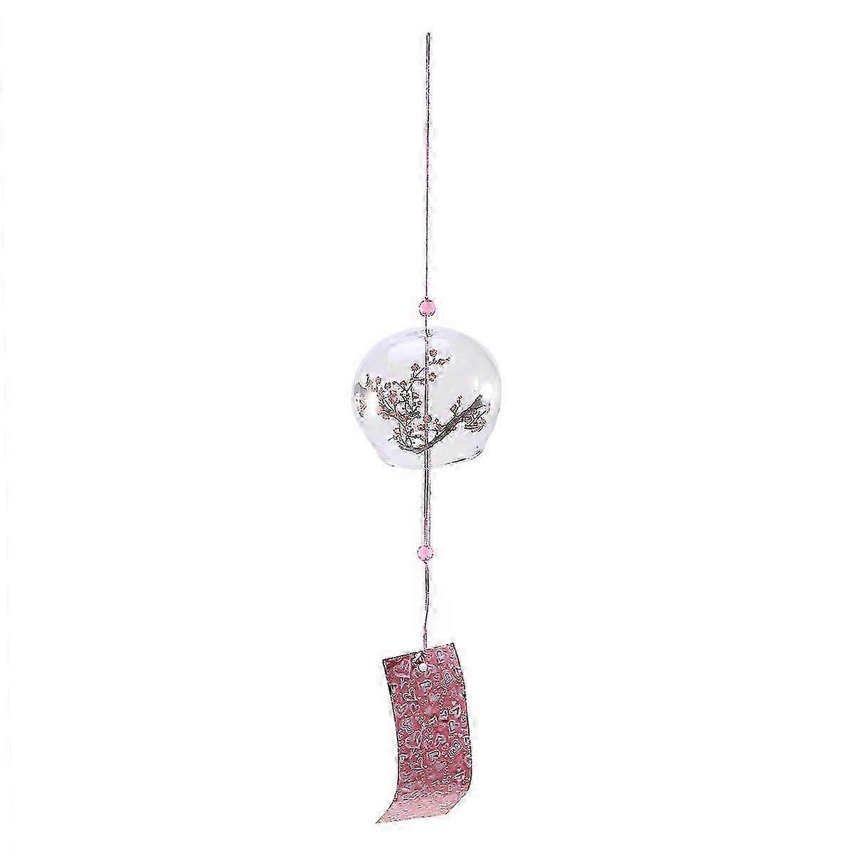 Glass Wintersweet Wind Chime