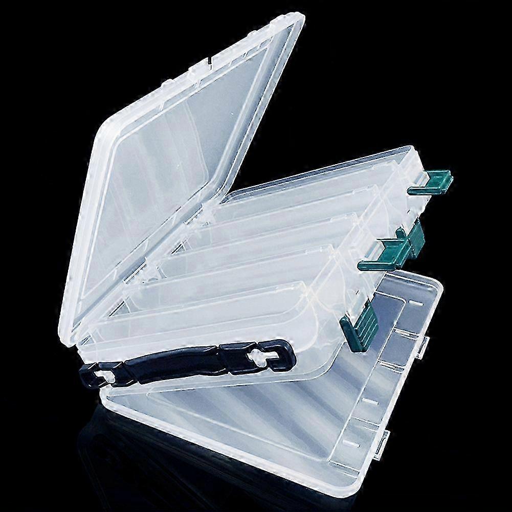 10-Section Portable Fishing Tackle Box