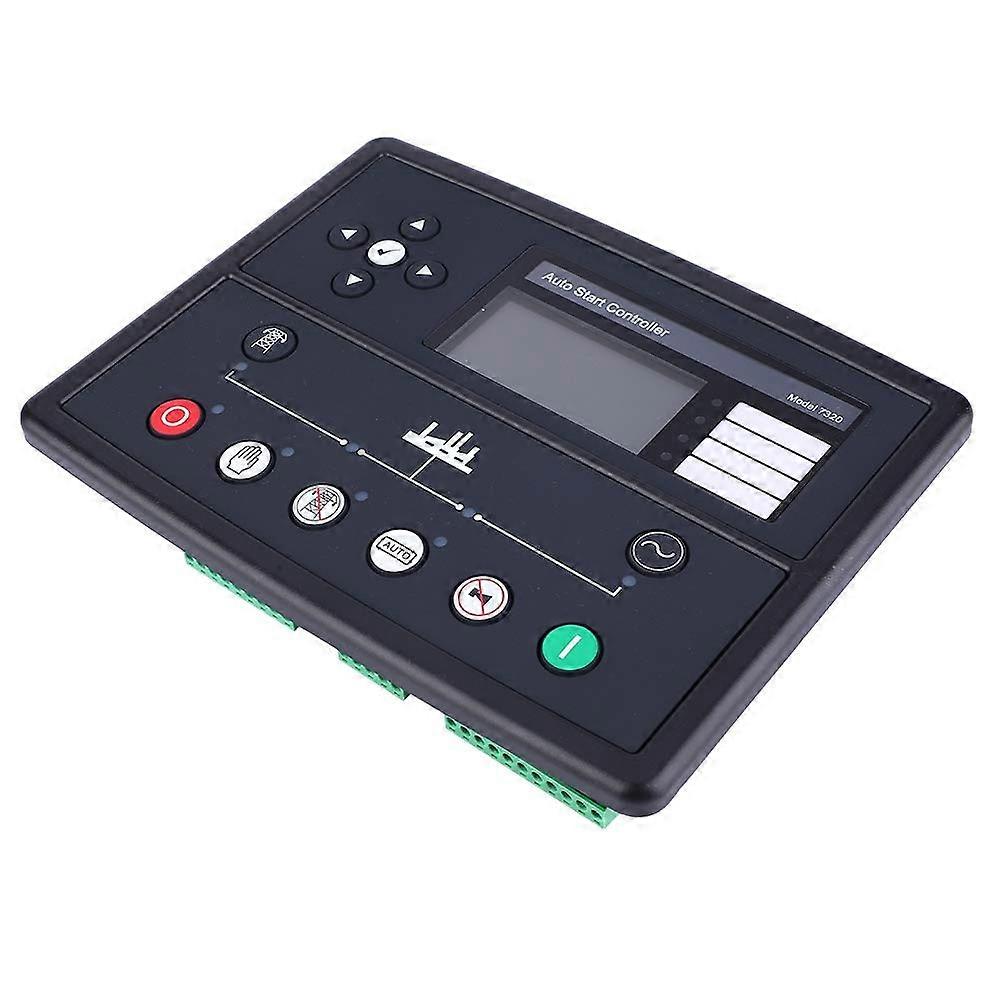 Genset Auto Start Controller 835VDC, Waterproof LCD Display Generator Controller with Real Time Clock