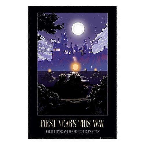 Harry Potter First Years This Way Maxi Poster