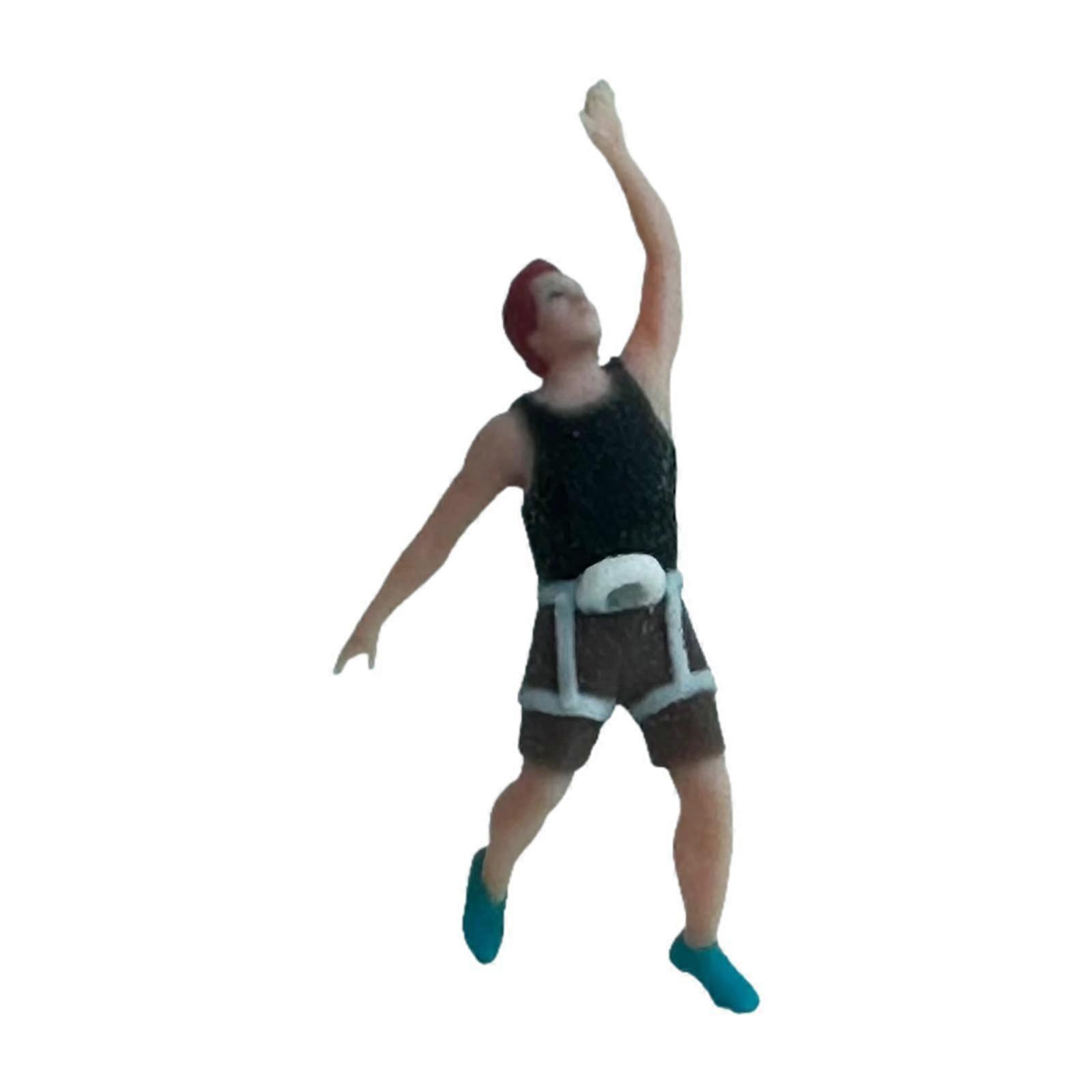 2cm Rock Climbing Diorama Figure