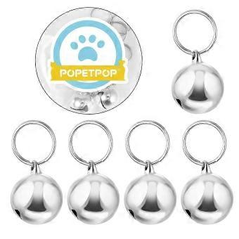 Slädeberlocker Popetpop 18mm Julklocka Juldekoration Ljudlarm Husdjursägare 5 st