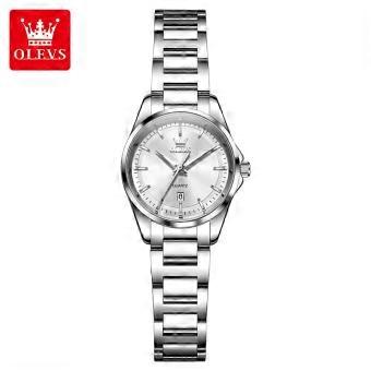 OLEVS 7090  Luxury    Fashion ese Movement  Calendar Luminous Lady Waterproof Elegance Watch for Woman