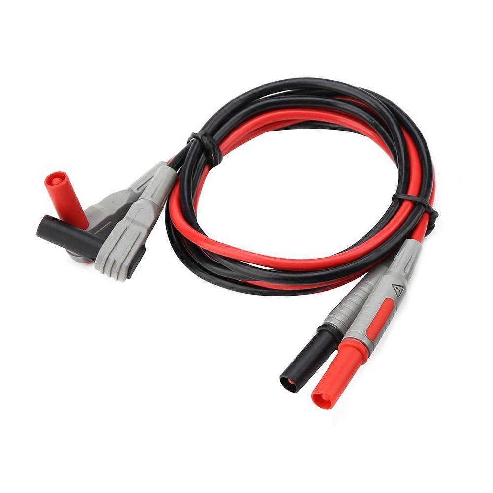 P1300D Electronic Digital Multimeter Test Leads with Crocodile Clips Replaceable Probe Tips Set