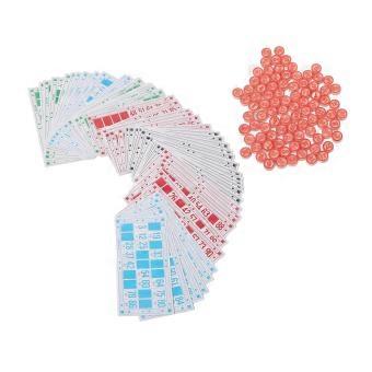 Russian Lotto Board Games Set Souvenirs Board Games for Family Adult Develop Logical Thinking