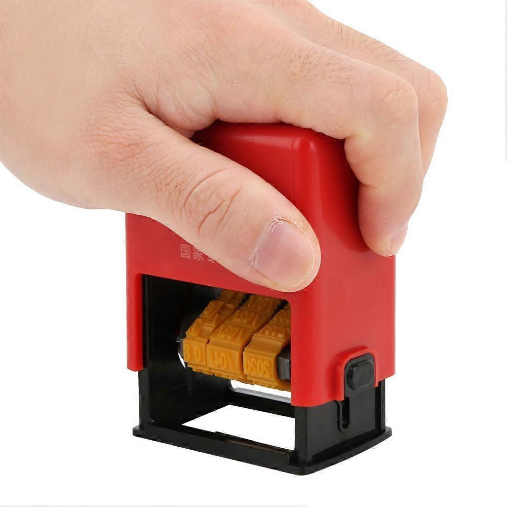 Adjustable Date Coding Machine ABS Plastic Manual Printing Production Tool D-4 Type