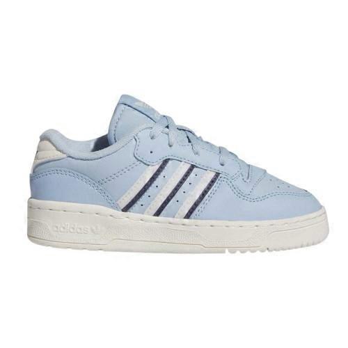 Adidas Childrens/Kids Rivalry Leather Trainers