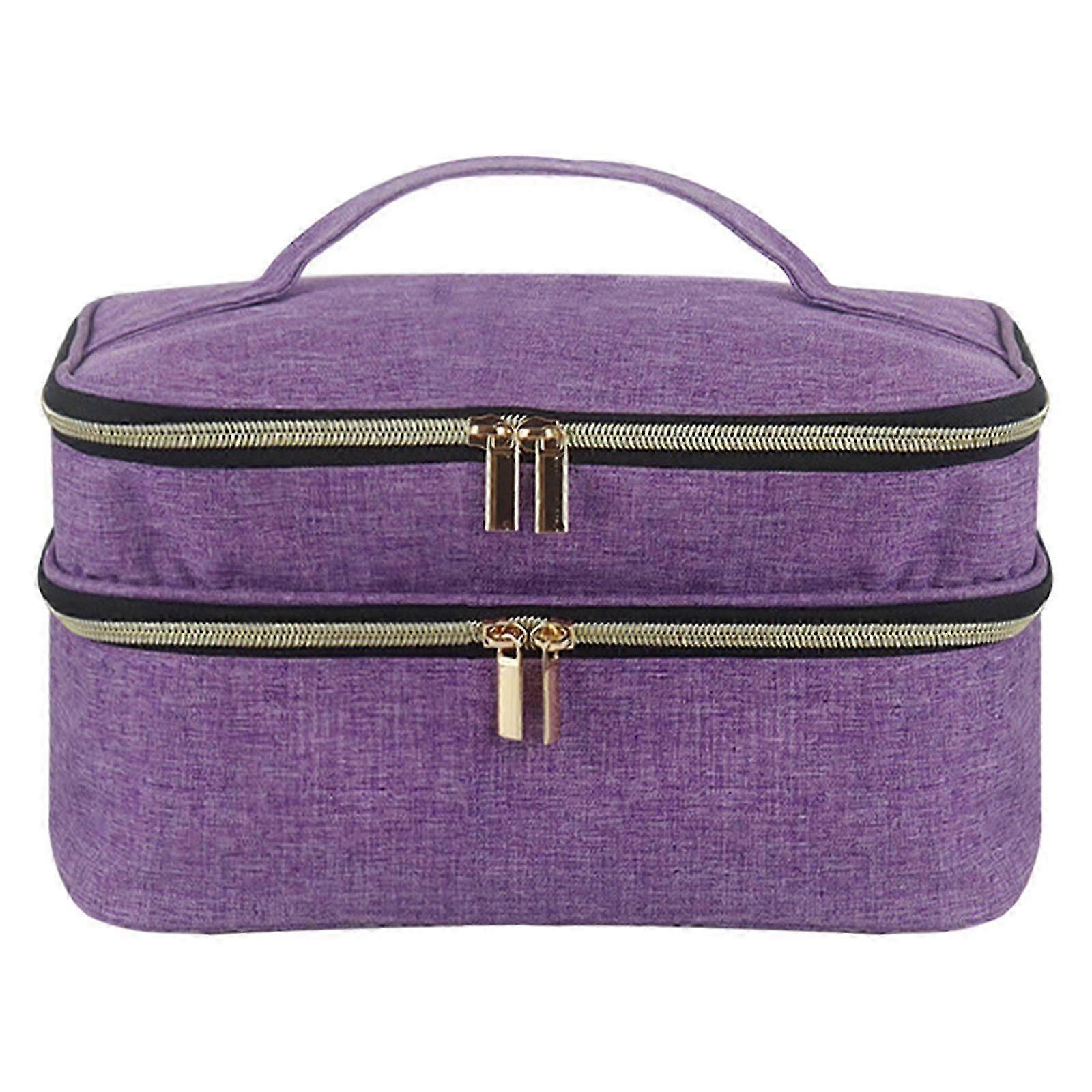 Double Layer Sewing Storage Organizer Multifunction for Pins Thread-brnv