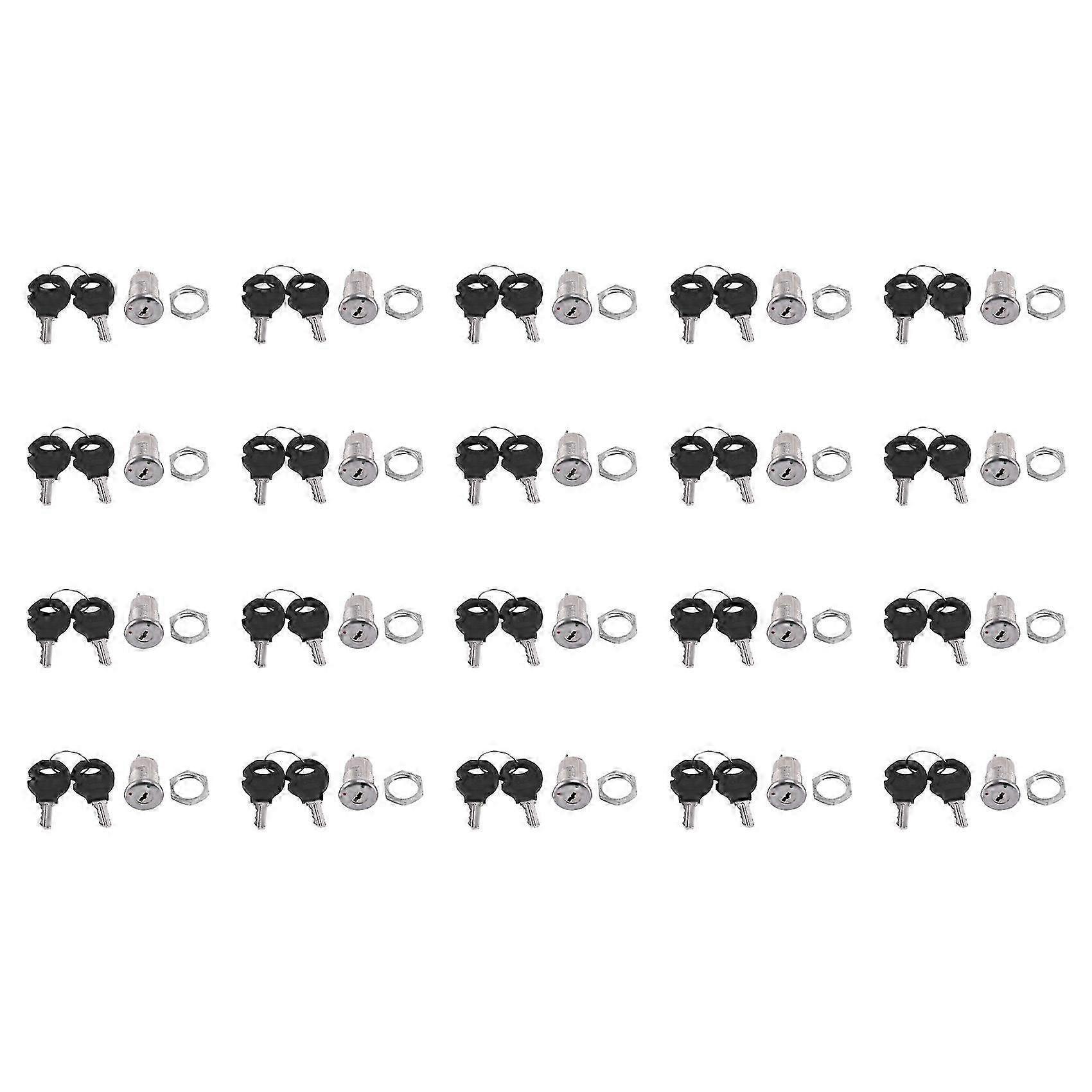 20X on Off Two Terminals Keyswitch Keylock Switch W Keys