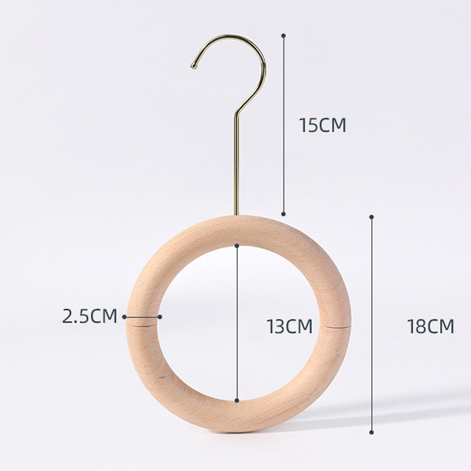 Closet Storage Ring Hangers Simple Solid Hanger Holders