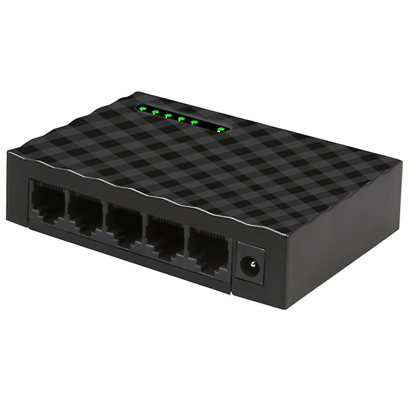 5-Port Network Switch 4-Wire RJ45 Gigabit Ethernet 1000Mbps Splitter Travel Lan Switch Hub for PC D