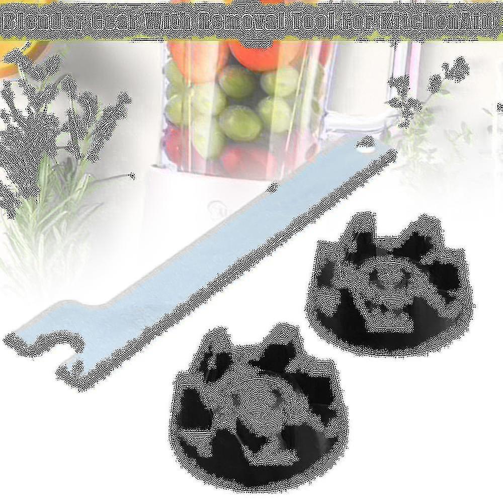 2pcs Blender Rubber Coupler Gear With Removal Tool For Kitchenaid 9704230