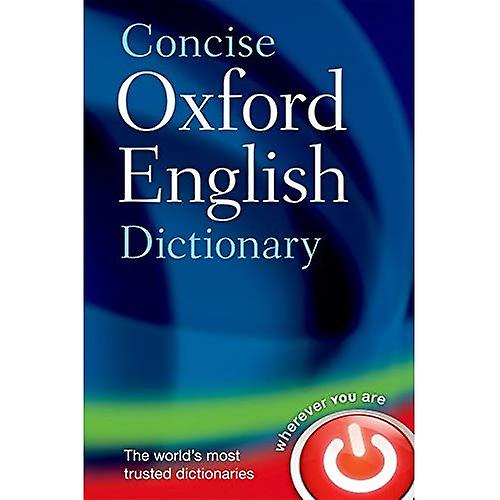 Concise Oxford English Dictionary: Main edition