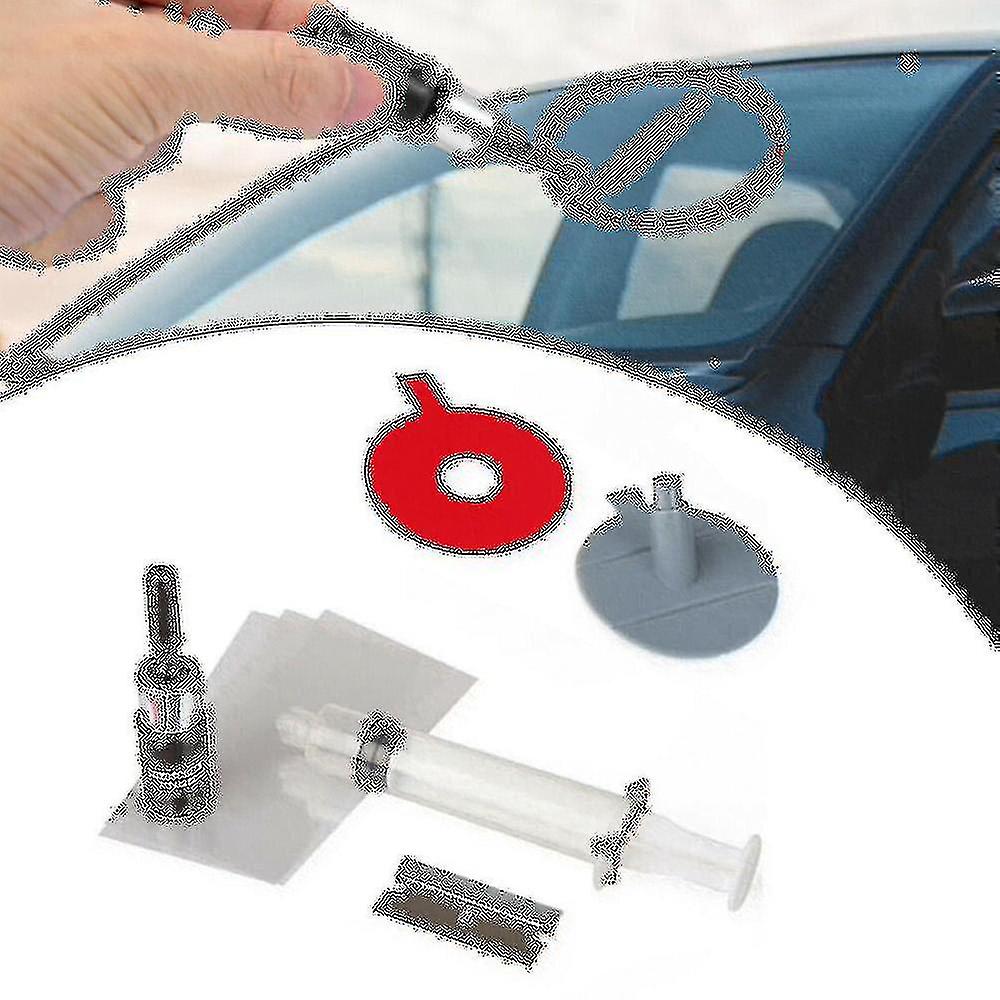 Ventana del coche Vidrio Crack Crack Chip Nano Fluid Windscreen Windshield Diy Tool Kit