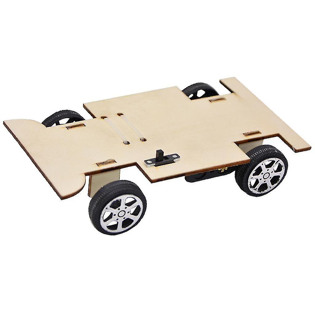 Electric Car Model Diy Assemble Kit School Physics Science Educational Toy