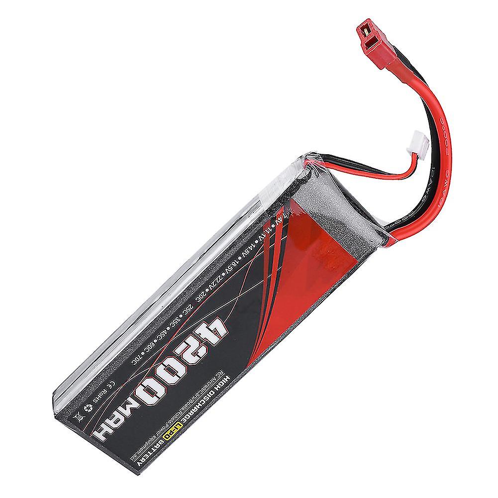 Engpow 7.4v 4200mah 25c T Plug Rechargeable Lithium Lipo Battery For Rc Models