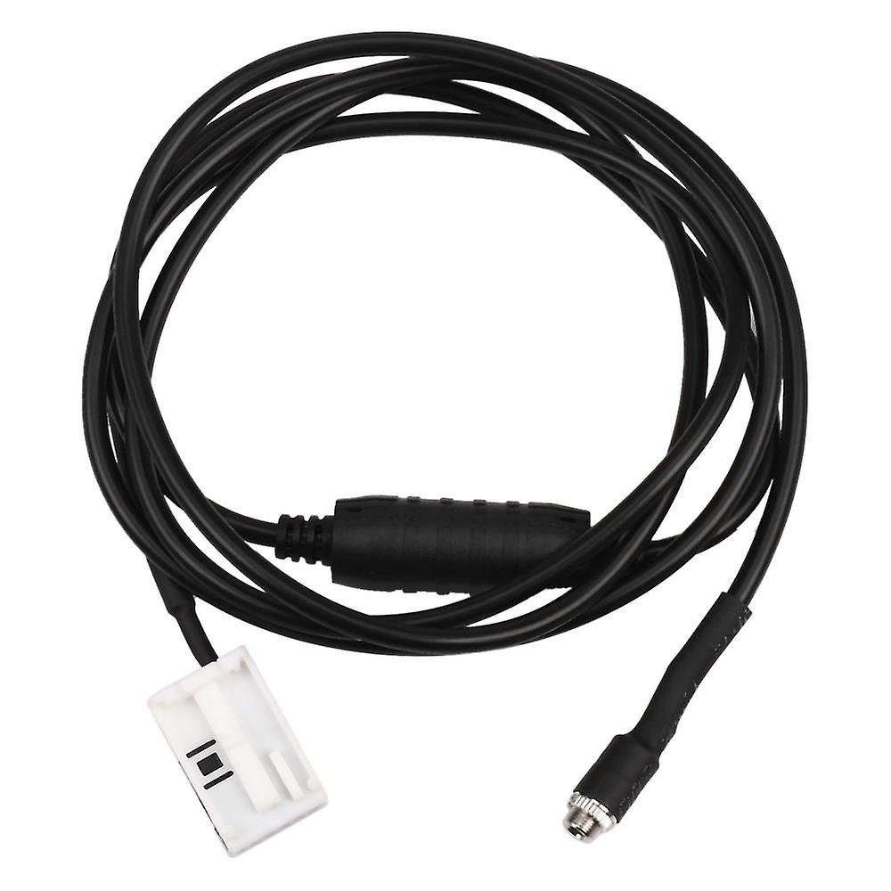 Car Aux Audio Cable Connector With Resistor 1.5m 12 Pin For E60 E61 E63 E64 E65 E66 E81 E82 E83 E87