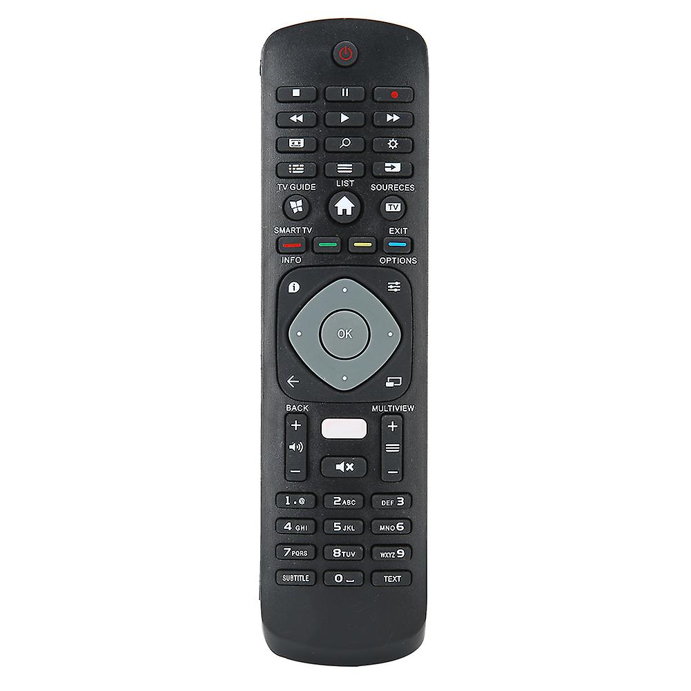 10m/33ft TV Television Remote Control Controller Black Replacement for Philips NETFLIX