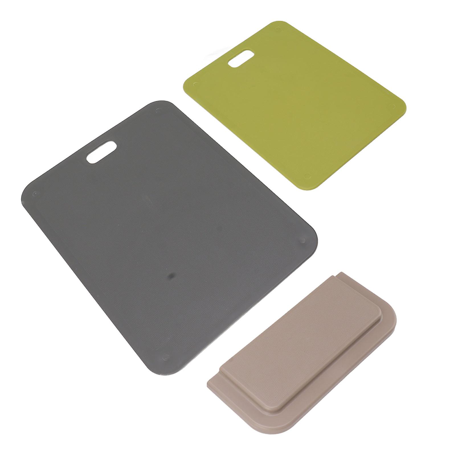 2PCS ABS Cutting Board Set, Thick Durable Hygienic Chopping Boards