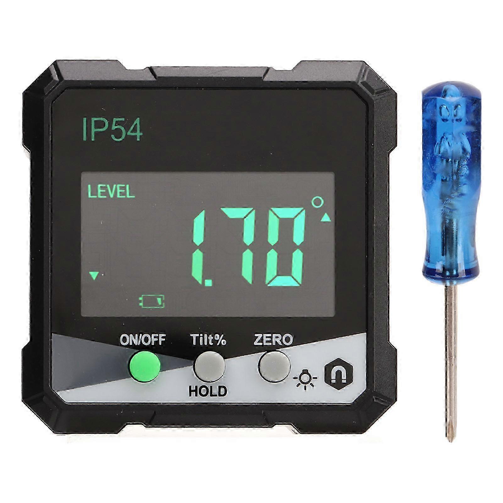 Digital Inclinometer Protractor Magnetic Angle Finder Gauge Measuring Tool for Woodworking Building Automobile Masonry