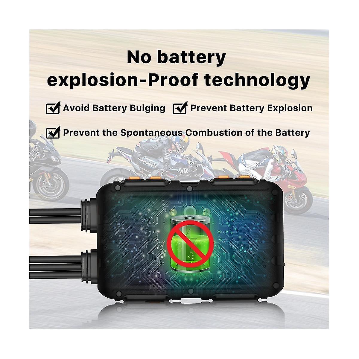 Moto Dvr Dash Cam HD 1080p 3 pollici Touch Screen Rear View Telecamera Moto Impermeabile G