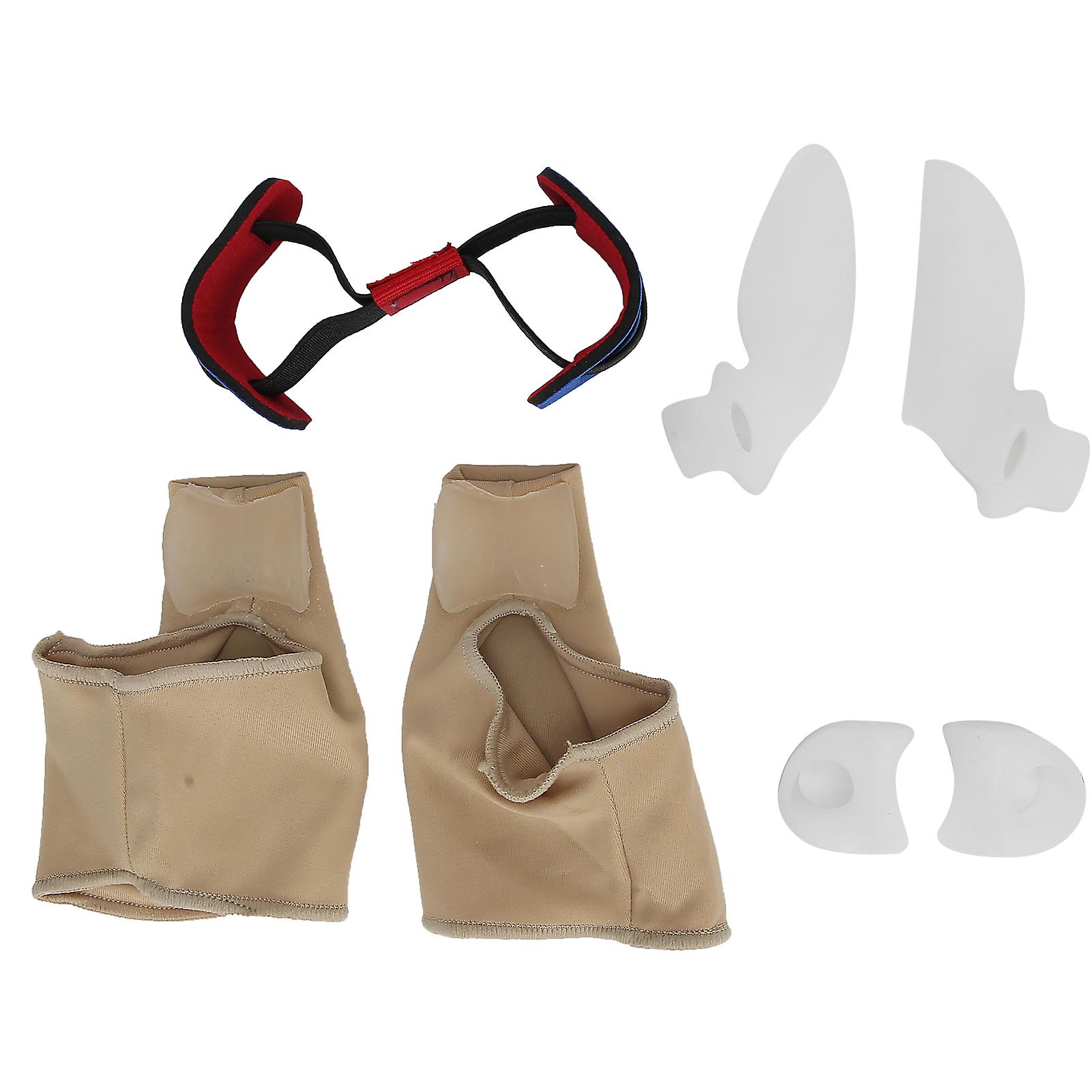 Foot Bunion Corrector Kit High Elasticity Hallux Valgus Corrector Soft Toe Separators