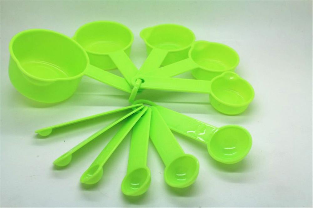 Plastic Spoon 11 Sets Of Spoon Marked Scale Baking DIY