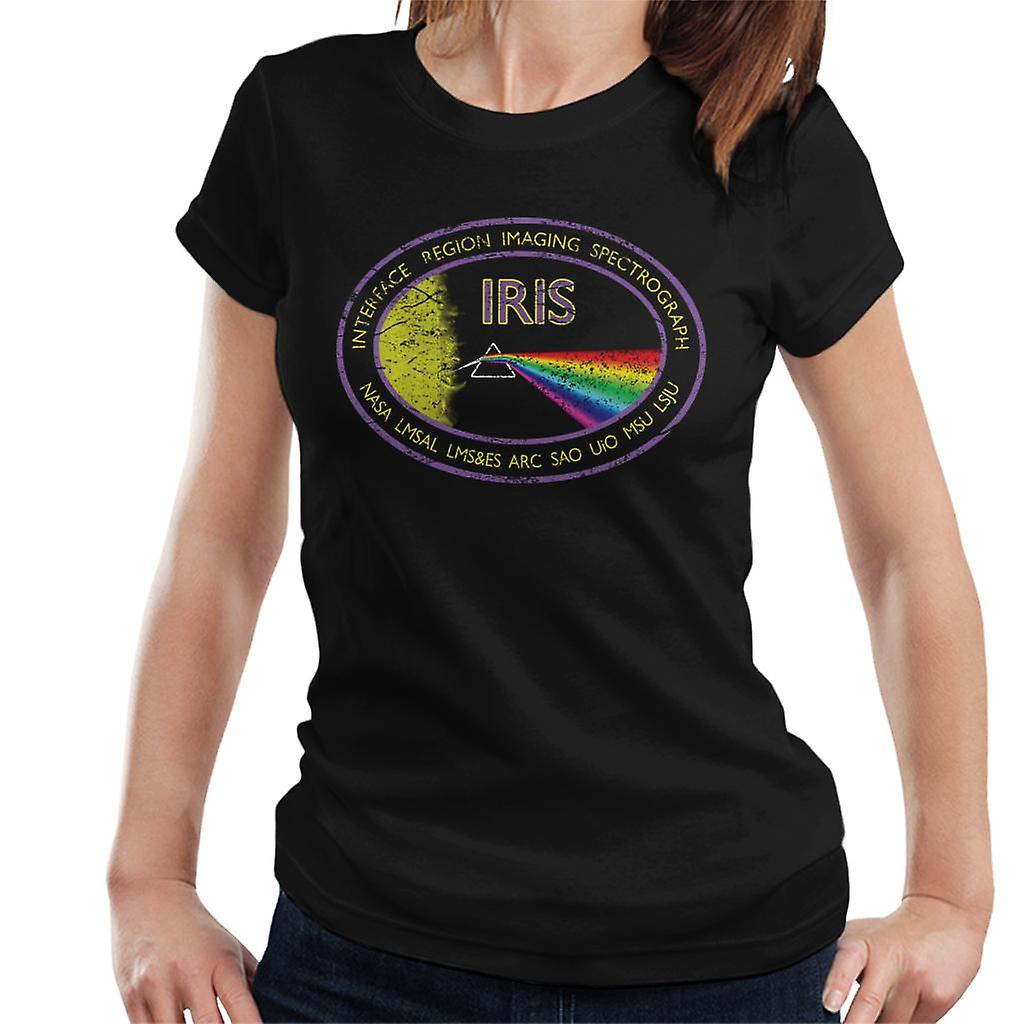 NASA IRIS Mission Logo Distressed Women's T-Shirt