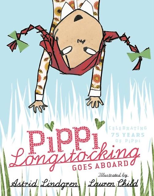 Pippi Longstocking Goes Aboard by Astrid Lindgren Hardback Book