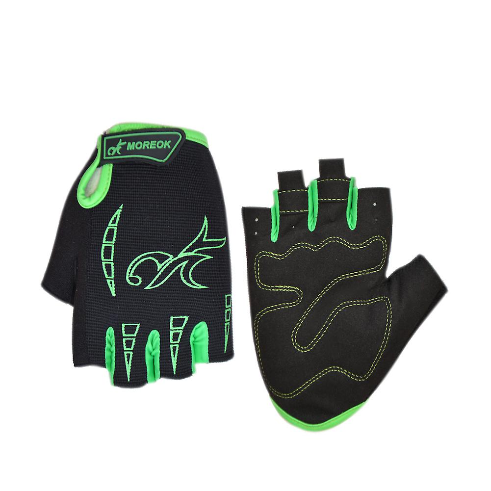 MK034 Silica Gel,Shockproof Bicycle Half Finger Riding Gloves