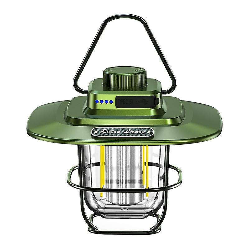 LY02 LED Retro Lantern Hand Tent Lamp LY02 Green