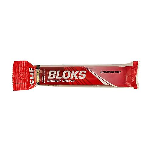 Strawberry Energy Chews Bloks 1 unit (Strawberry)