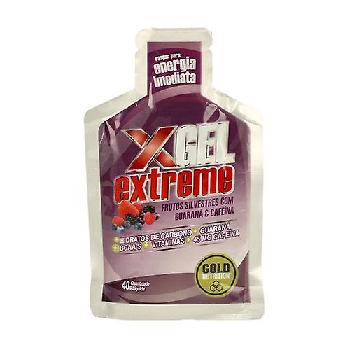 Extreme Gel with Guarana (Wild Fruit Flavor) 1 unit (Wild berries)