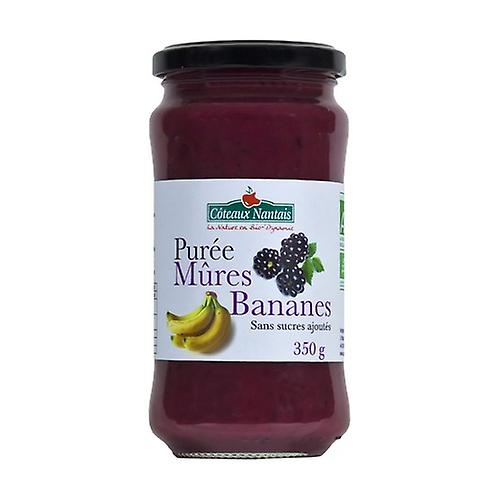 Ripe banana puree without sugar 350 g
