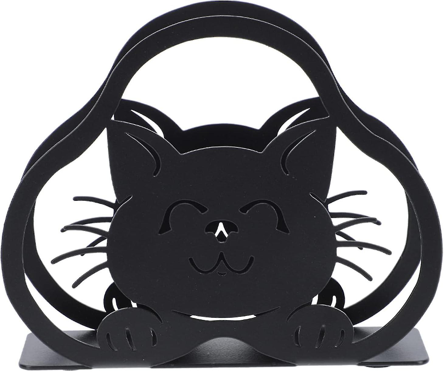 Portatovagliolo in Ferro Battuto per Tavoli Portatovaglioli in Metallo A Forma di Gatto Portatovaglioli Da Tavolo per Cucina Domestica Ristorante di Nozze