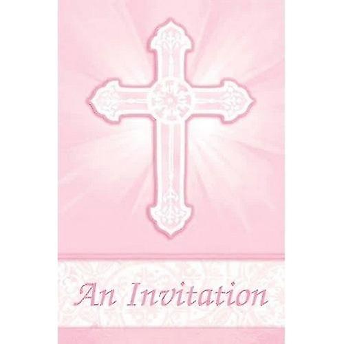 Amscan Foldable Communion Thank You Card (Pack of 8)