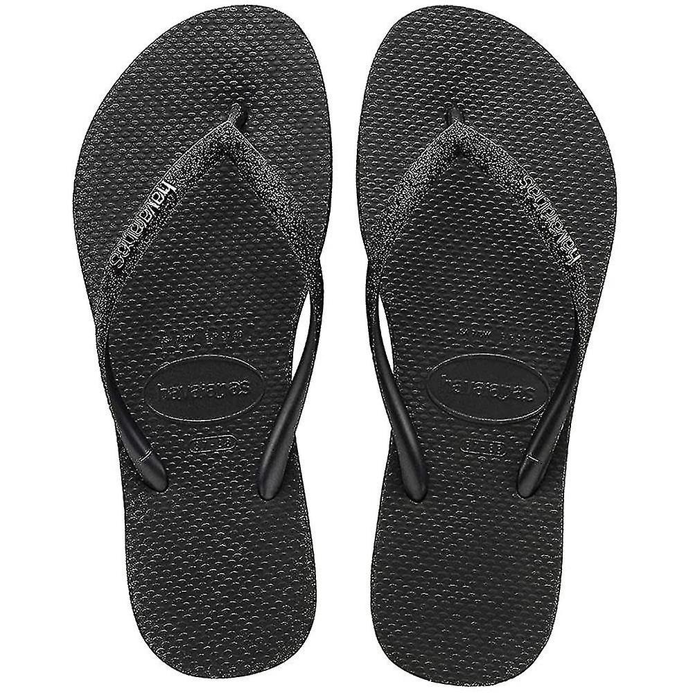 Slim Sparkle Flat Flip Flop Shoes