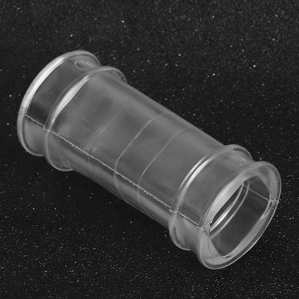 10pcs Plastic Chicken Farm Livestock Poultry Feeding Drinking Water Pipe Adapter ConnectorWhite