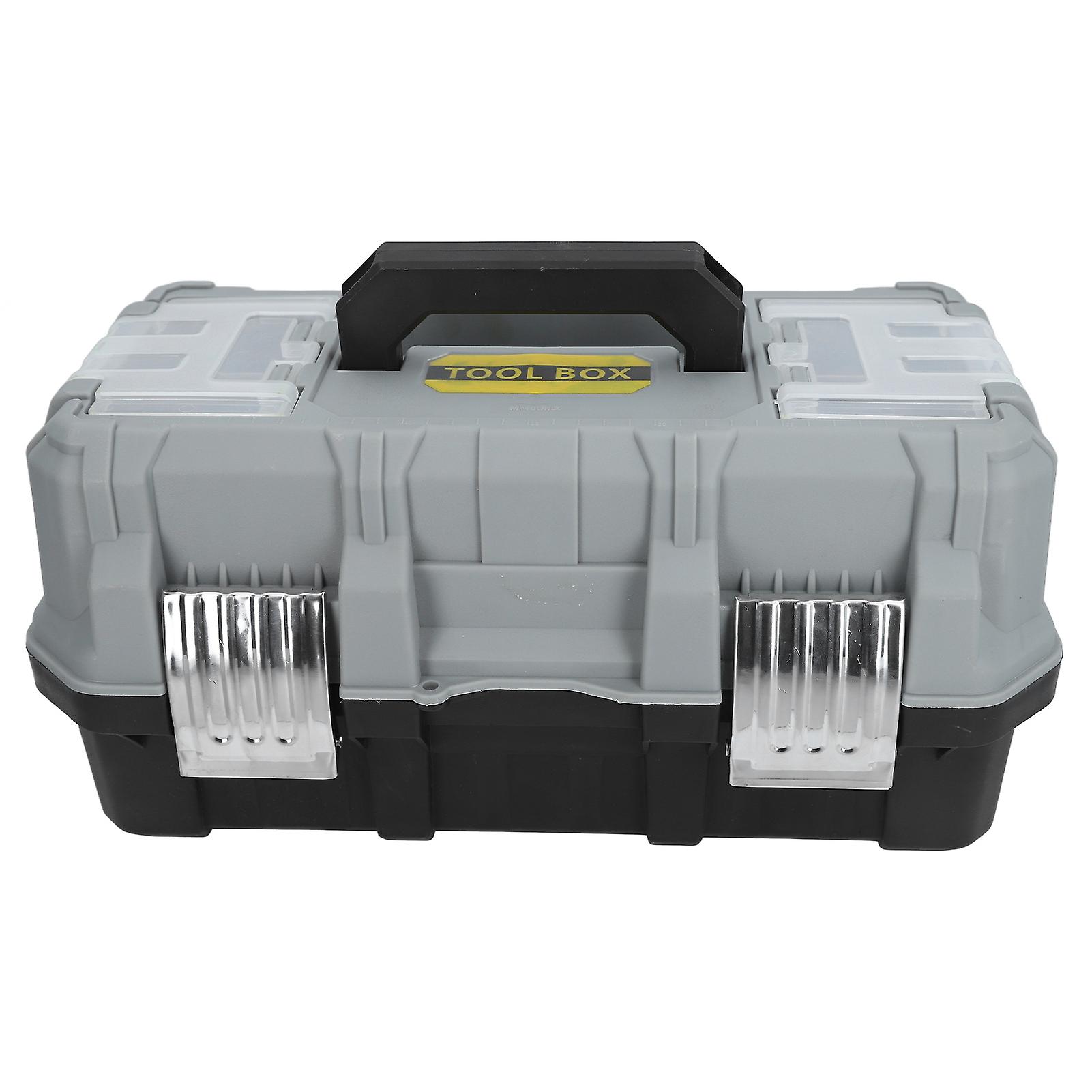 Tray Folding Tool Box - Multifunctional Portable Storage for Electrician and Hardware Tool Repair