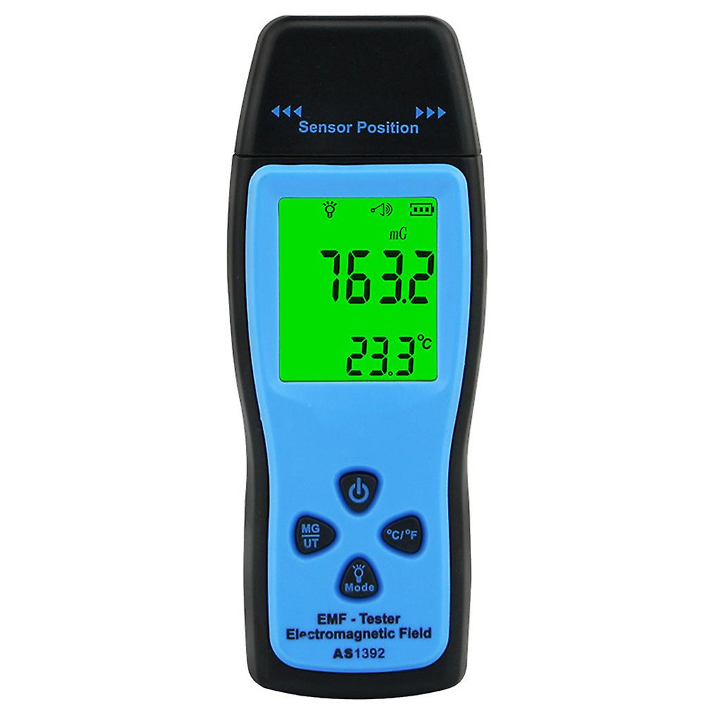 AS1392 EMF Meter LCD Radiation Dosimeter Mini EMF Tester Electromagnetic Field
