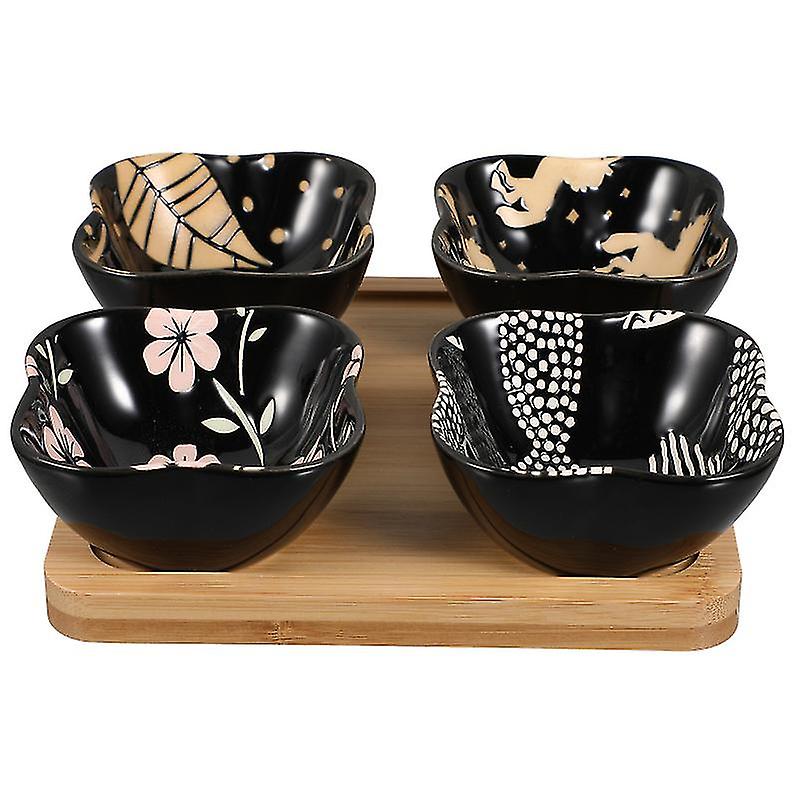 1set Piatto di condimento in ceramica