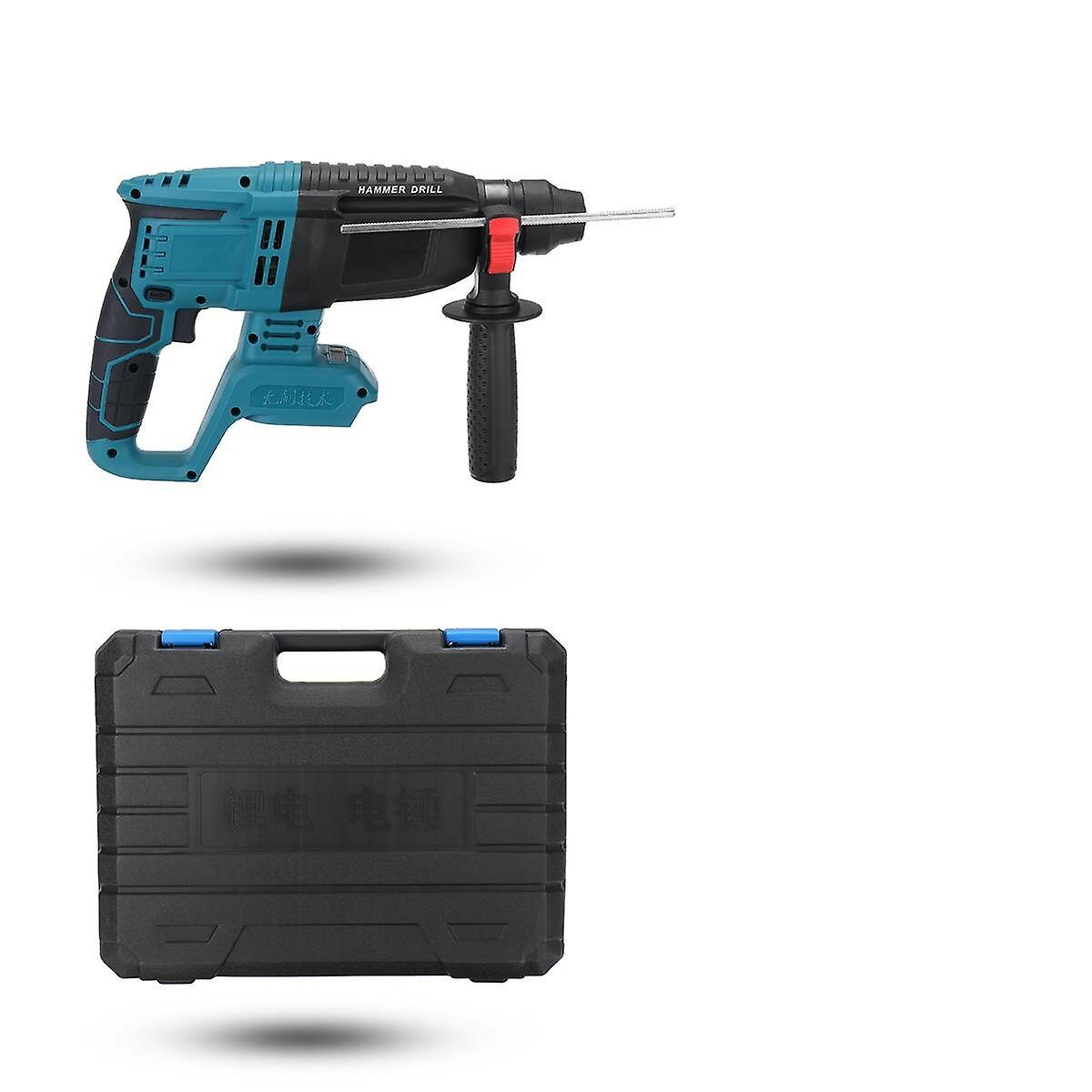 Electric Cordless Demolition Jack Hammer Impact Drill Concrete Breakers Punch Kit