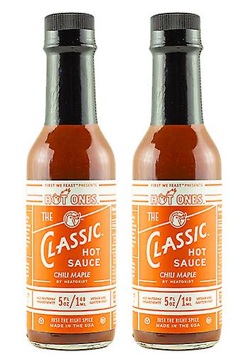 Hot Ones Die klassische Chili Maple Hot Sauce 2er Pack