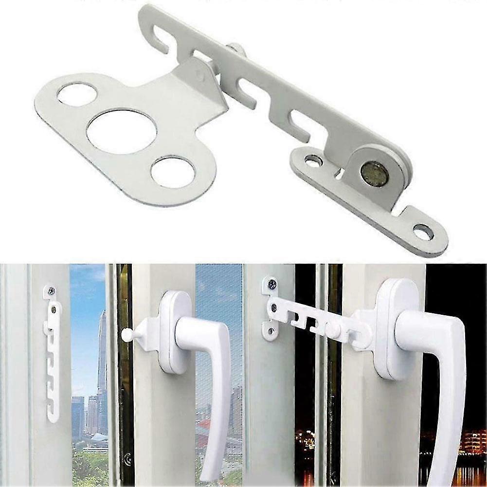 Adjustable Window Wind Hook Latches Adjustable Limiter Latch Wind Brace Stay Position Stopper Casement Blocking Lock Protector