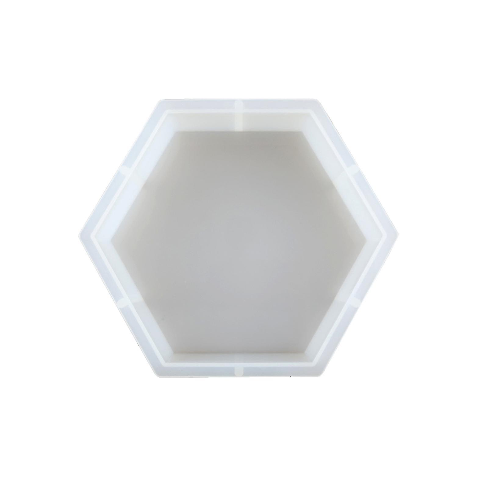 Large Medium Small Resin Mold Upgrade Hexagonal Silicone Mold For Resin Casting