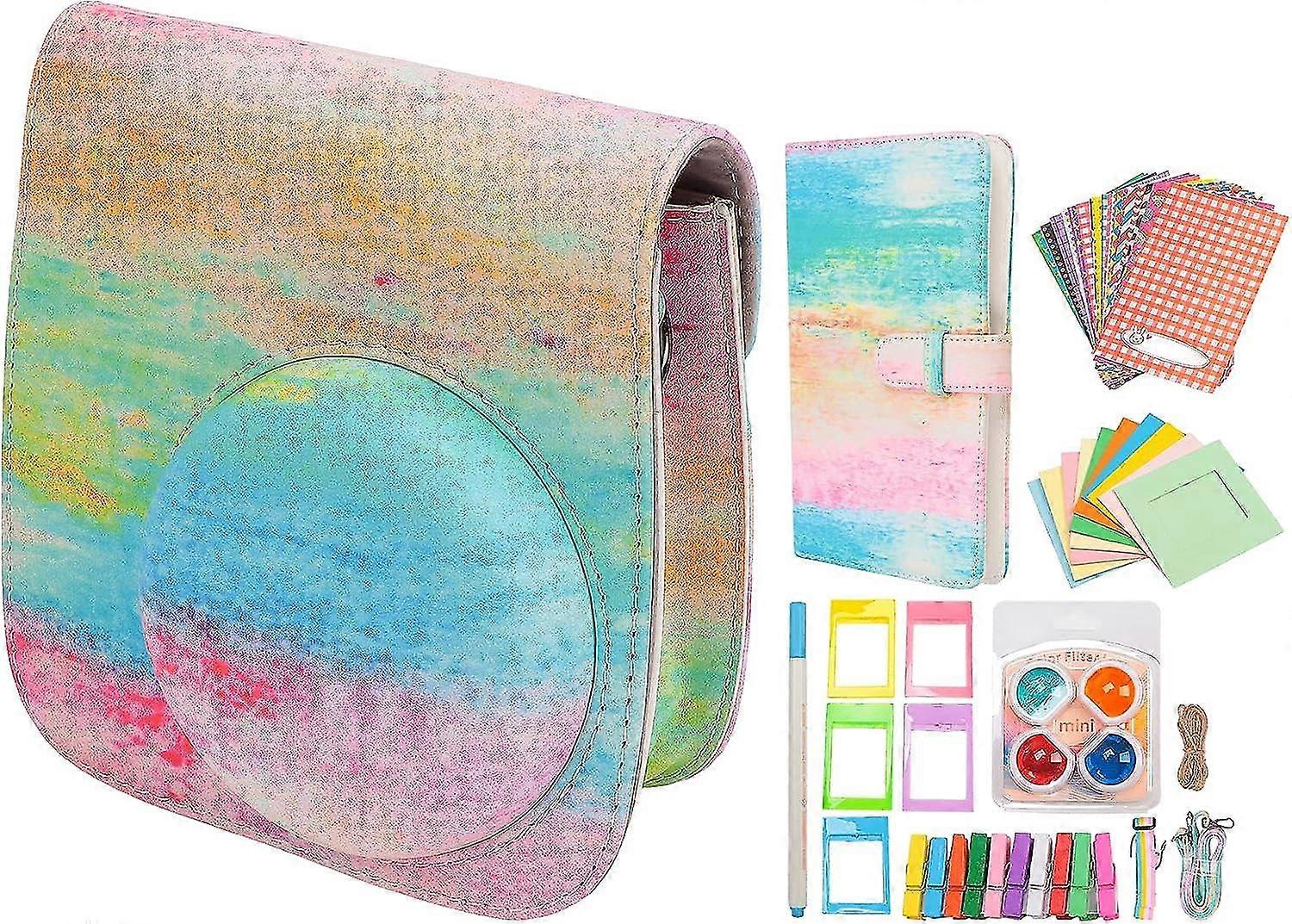 Instant Camera Accessories Includes Album Camera Case Hanging Photo Frame Stickers And More For Fujifilm