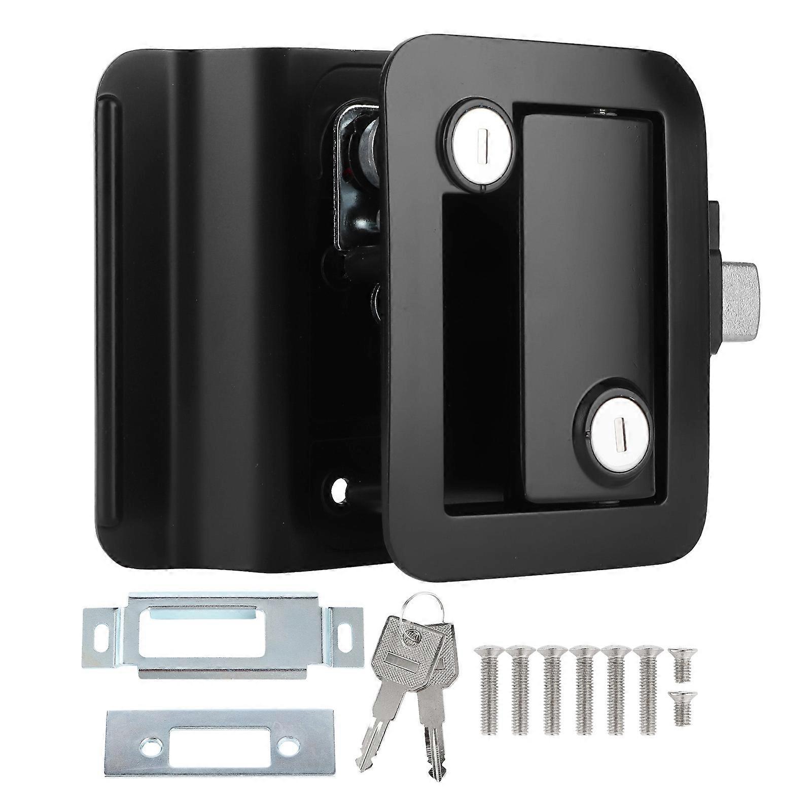 RV Door Lock Entry Access Inside Outside Handle Knob Latch for Camper Cavaran NO.05150