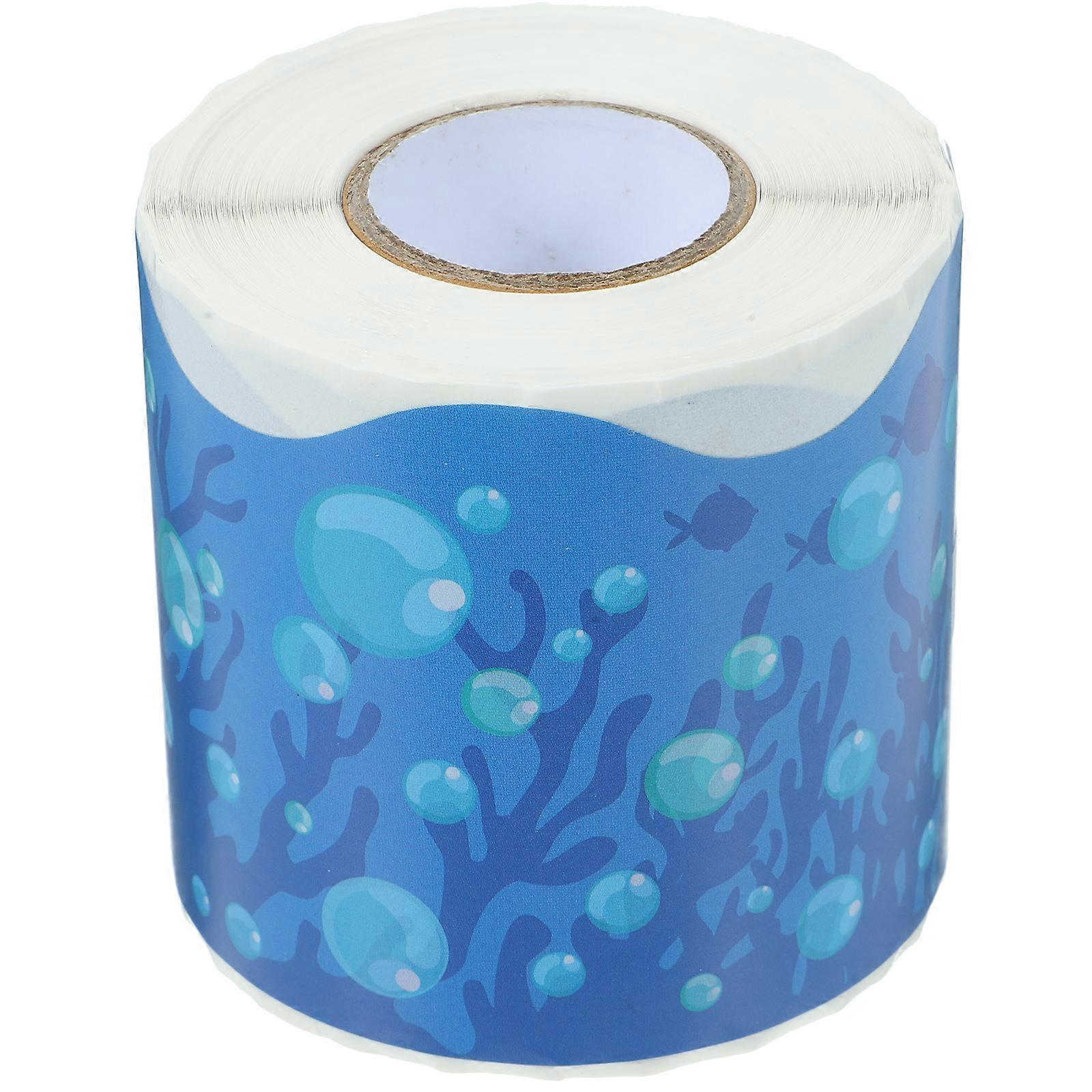 1 Roll of Border Sticker for Bulletin Board Blackboard Border DIY Sticker Decorative Border Sticker