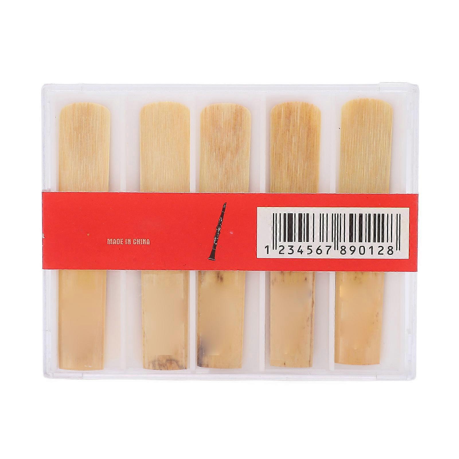 10pcs Clarinet Reed Bb B Flat Instrument Accessory Replacement Part Set Kit For Mouthpiece