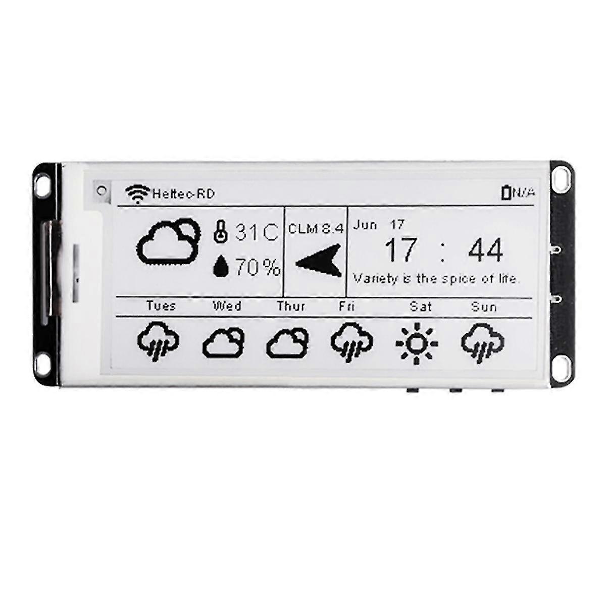 2.90 E-Ink Display Meshtastic ESP32 LoRa für Tag E-Paper Monitor Devboard Bluebooth WiFi 902-928MHz